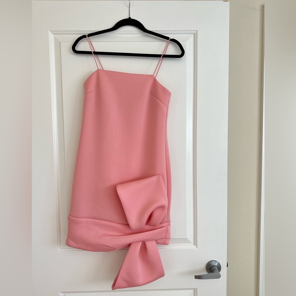 Mini Pink Bow Dress